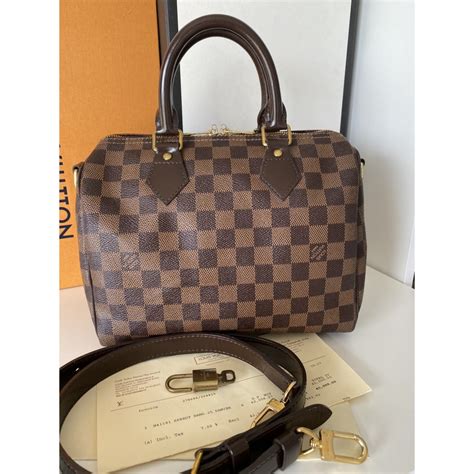 louis vuitton speedy ban 25 silver hardware